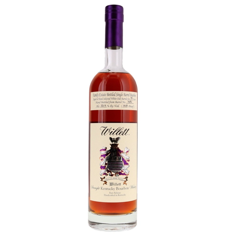 Willett Family Estate 19 Year Old Single Barrel Bourbon #1582 111.8 Proof