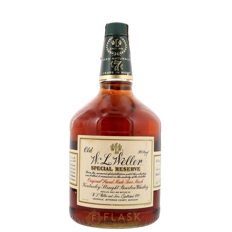 WL Weller 7 Year Old Special Reserve Bourbon Stitzel-Weller 1980s 1.75 Liter / Magnum