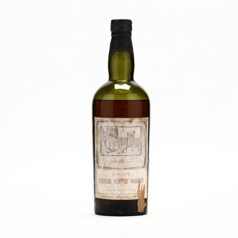 Berry Brothers & Co. Choicest Liqueur Scotch Whisky 1920s