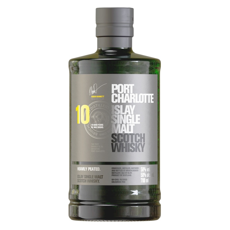 Bruichladdich Port Charlotte Heavily Peated 10yr old Islay Single Malt Scotch 750
