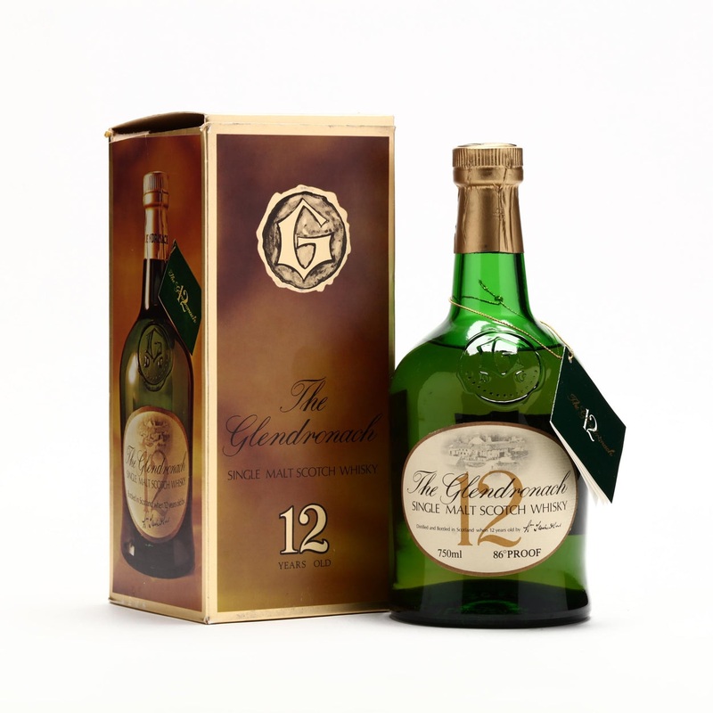 Glendronach 12 Year Old Single Malt Teacher’s 1980s