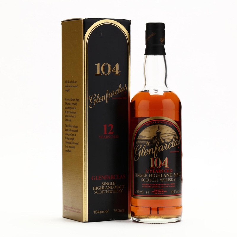 Glenfarclas 12 Year Old 104 Proof Single Malt 1980s
