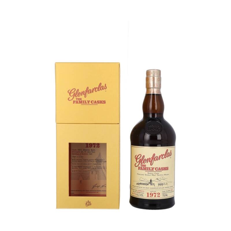 Glenfarclas 1972 39 Year Old Family Cask #3551