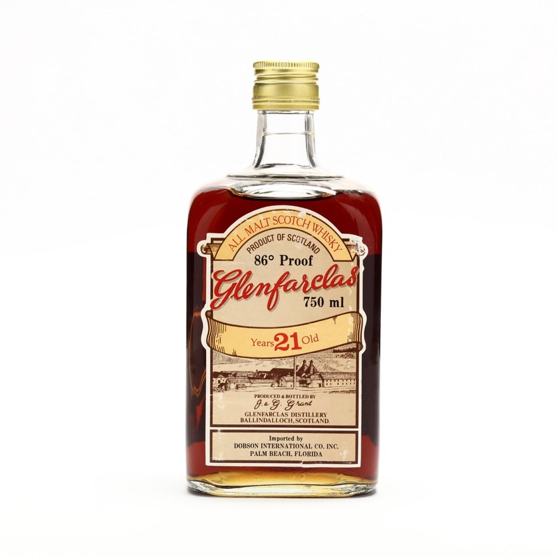 Glenfarclas 21 Year Old Single Malt 1980s