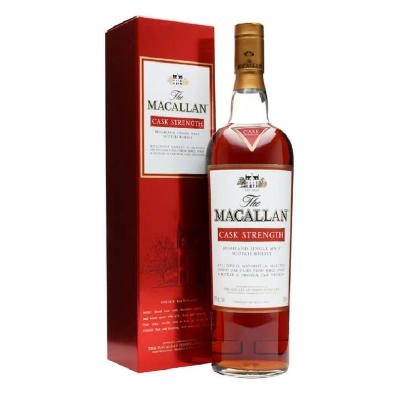 Macallan Cask Strength 59%  Single Malt Scotch Whisky