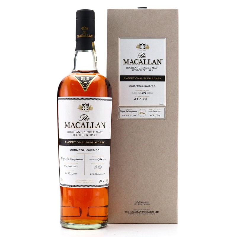 Macallan Exceptional Cask 2018/ESH-3019/06