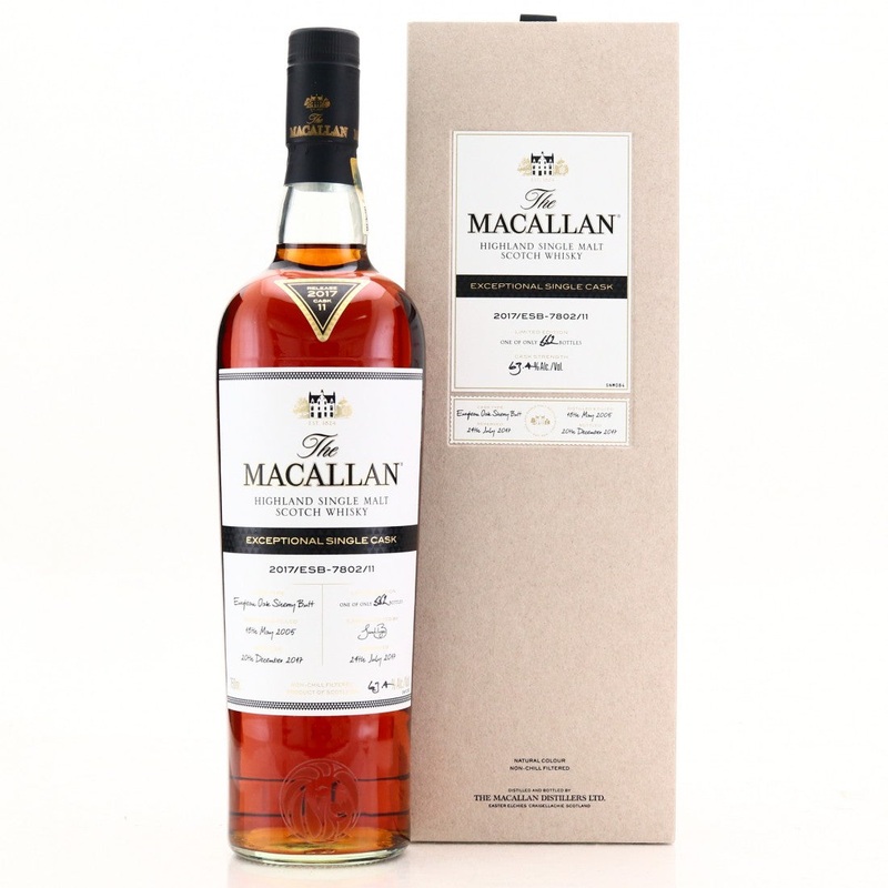 Macallan Exceptional Single Cask 2017/ESB-7802/11