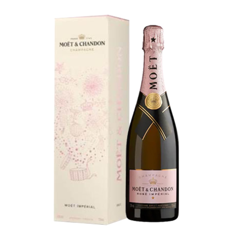 Moet & Chandon Rose Imperial Brut Metal Gift Box