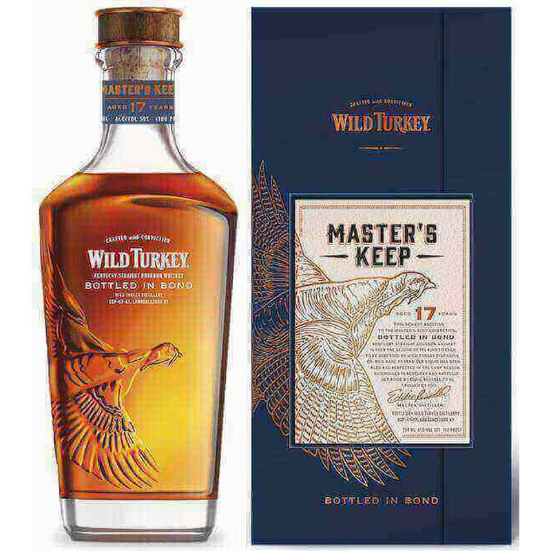 Wild Turkey Master’s Keep 17 Year Bottled In Bond 100 Proof Bourbon