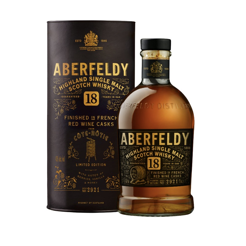 Aberfeldy 18 Year Single Malt Cote Rotie Cask Finish