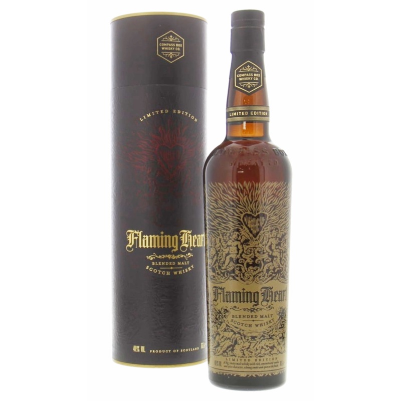 Compass Box Flaming Heart 2015 15th Anniversary Blended Malt Scotch Whisky