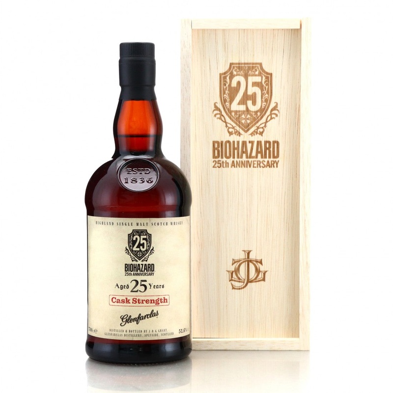 Glenfarclas 25 Year Old Biohazard / Resident Evil 25th Anniversary