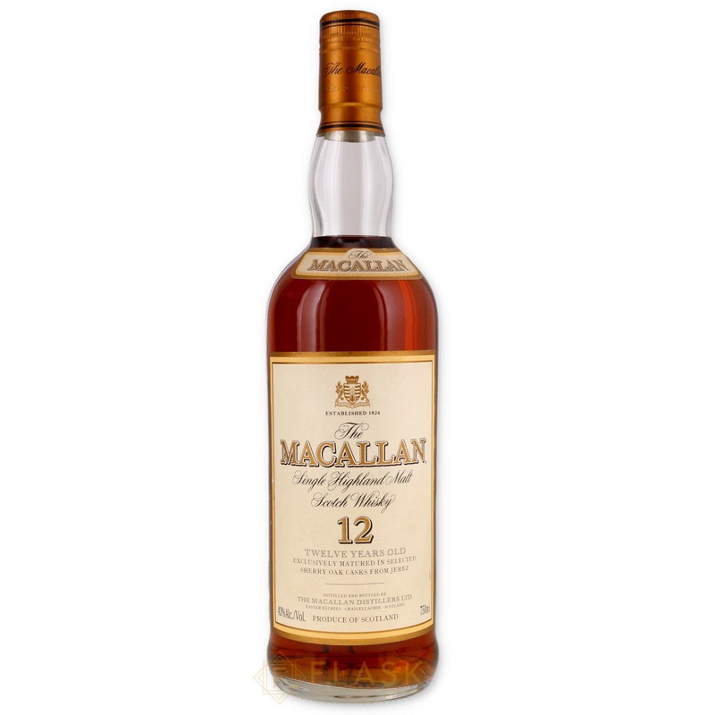 Macallan 12 Year Old Early 2000s [Round Bottle]