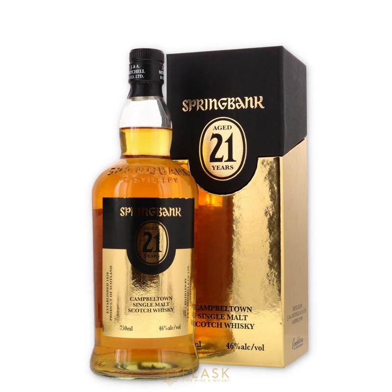 Springbank 21 Year Old [Gold Box]