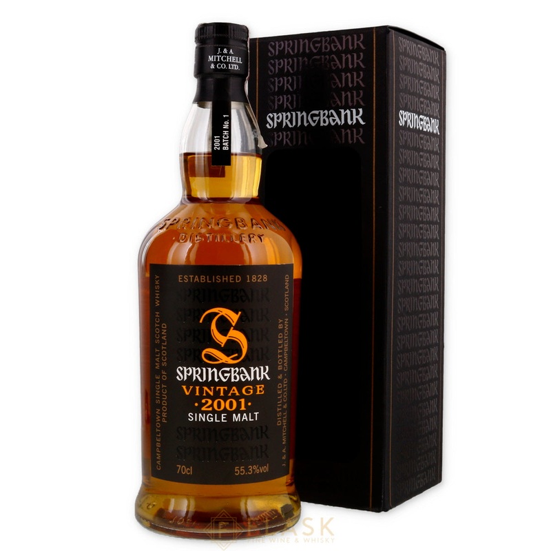 Springbank Vintage 2001 Batch 1