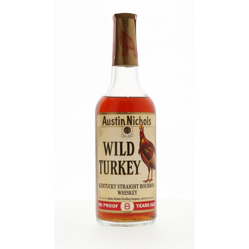 Wild Turkey 101 Proof 8 Year Old Bourbon 1979