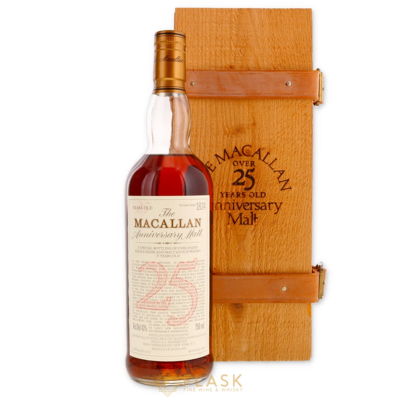 Macallan Anniversary Malt 25 Year Old 1972