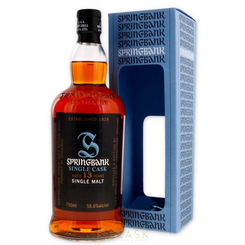 Springbank 2003 13 Year Old Fresh Sherry Single Cask 58.6% / Pacific Edge