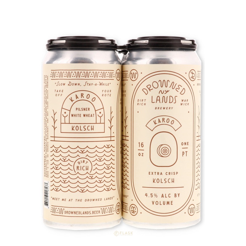 Drowned Lands Karoo Kolsch 4pk 16oz cans