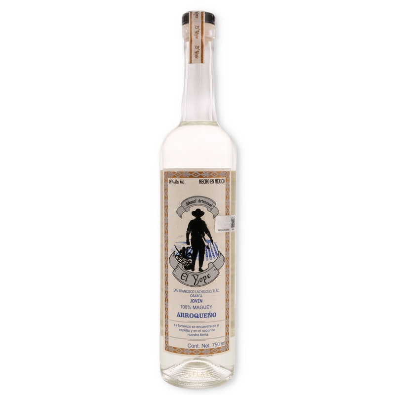 El Yope Espadin Mezcal Joven Artesanal 750ml