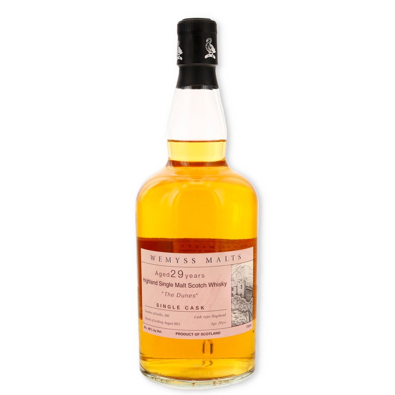 Wemyss Malts Inchgower 29 Year Old The Dunes Single Cask Single Malt Scotch Whisky