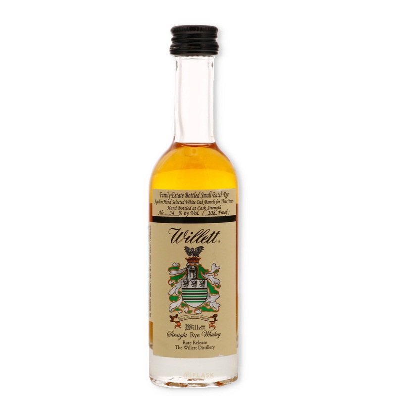 Willett Family Estate 3 Year Rye Cask Strength 50ml / Miniature
