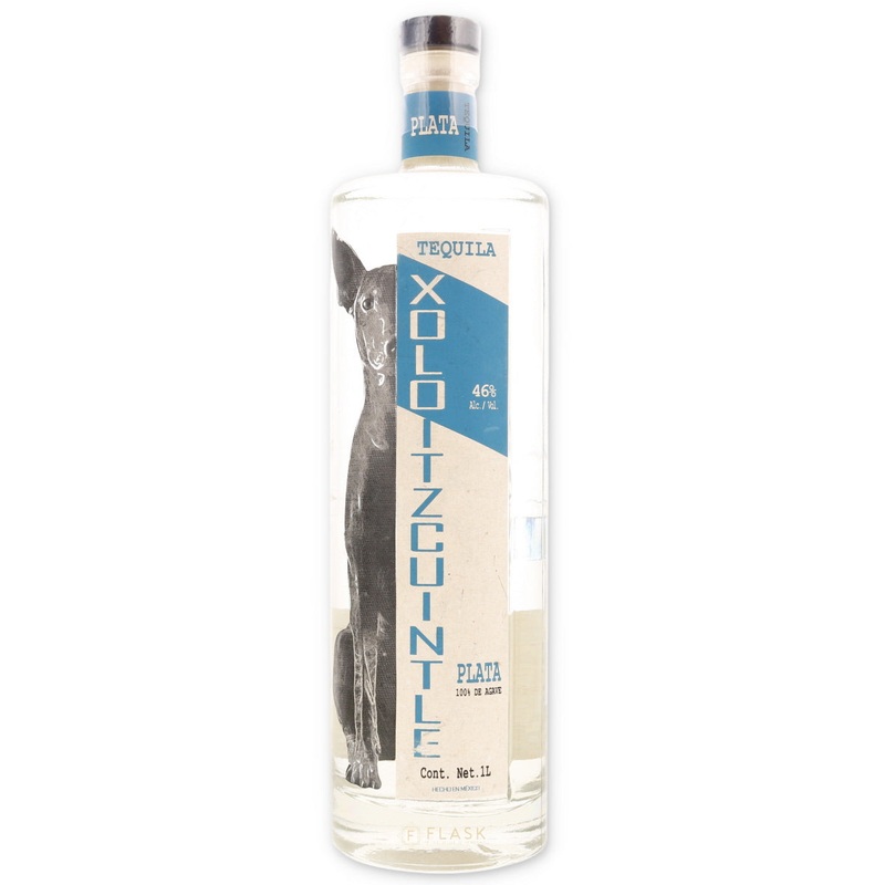Xoloitzcuintle Tequila Plata 92 proof 1 Liter
