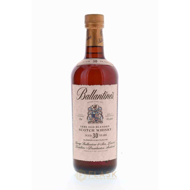 Ballantines Scotch Whisky 30 Year Old Bottled 1990s