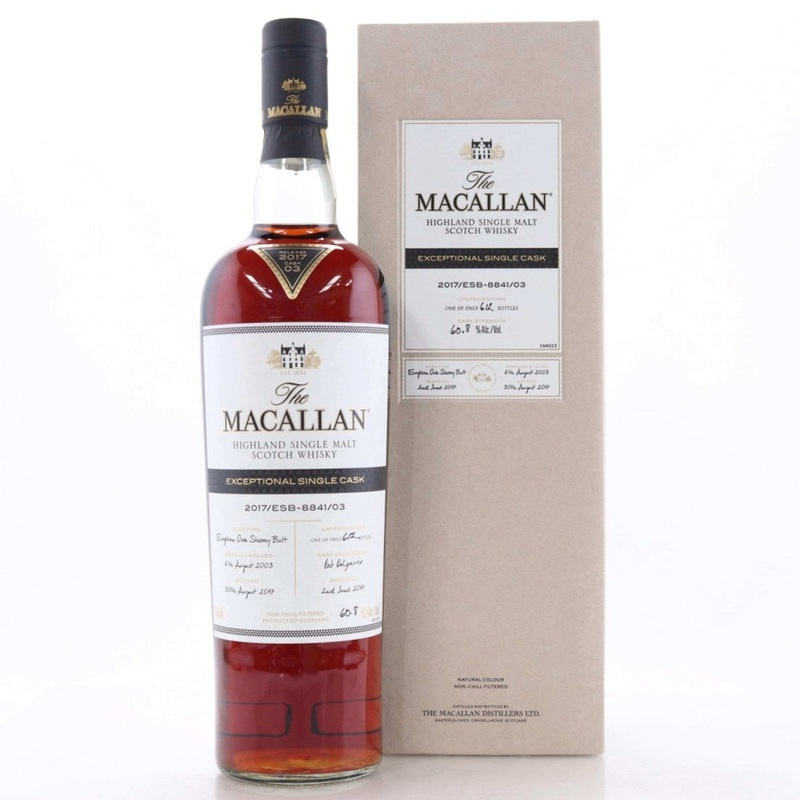 Macallan 2003 Exceptional Cask 2017/ESB-8841/03