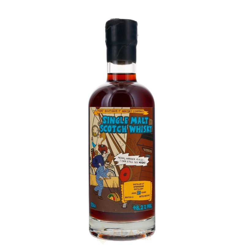 Springbank 21 Year Old That Boutique-y Whisky Company Batch #3 50cl [Cracked Wax]