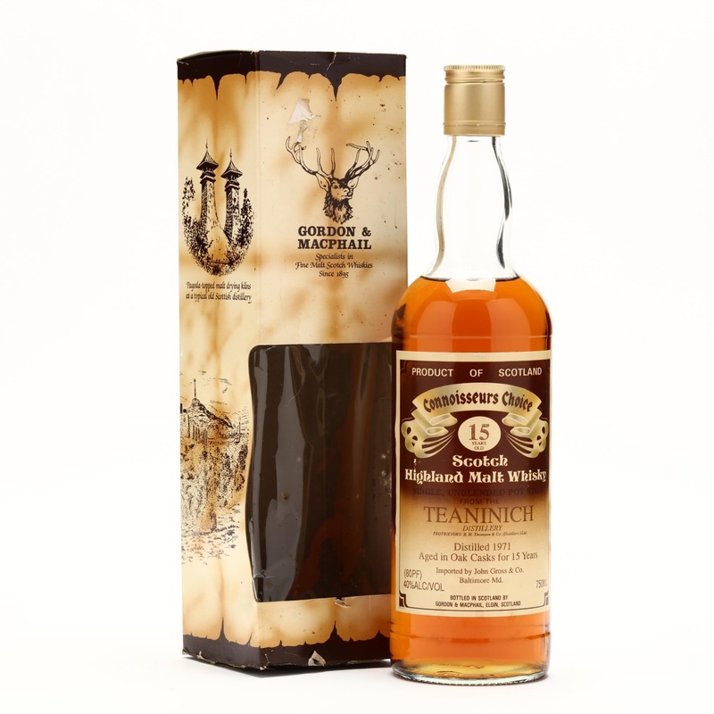 Teaninich 15 Year Old Gordon and Macphail Connoisseurs Choice 1971