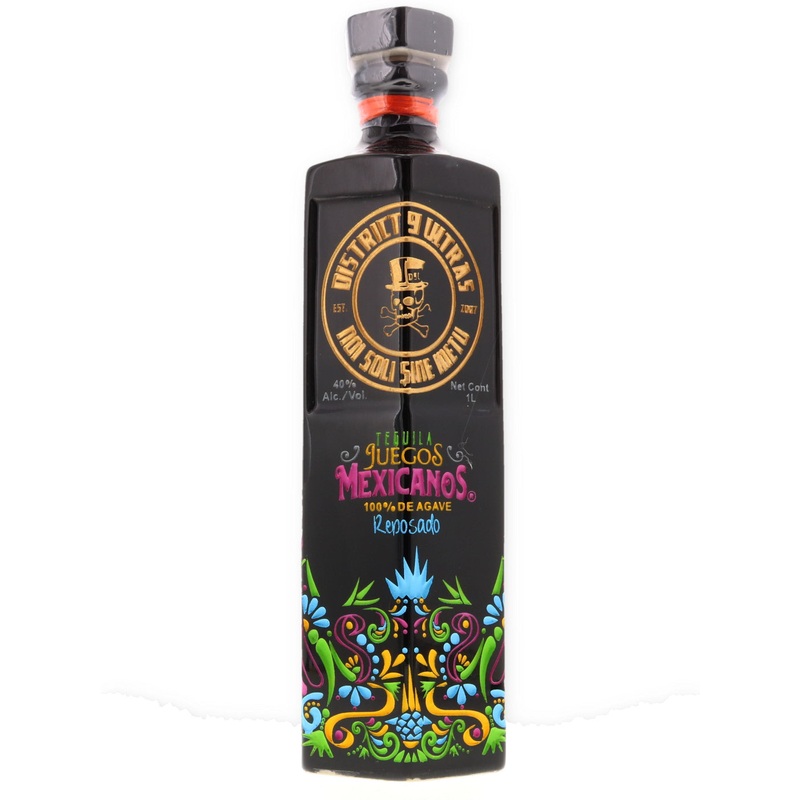 Tequila Juegos Mexicanos District 9 Ultras Reposado 1st Edition