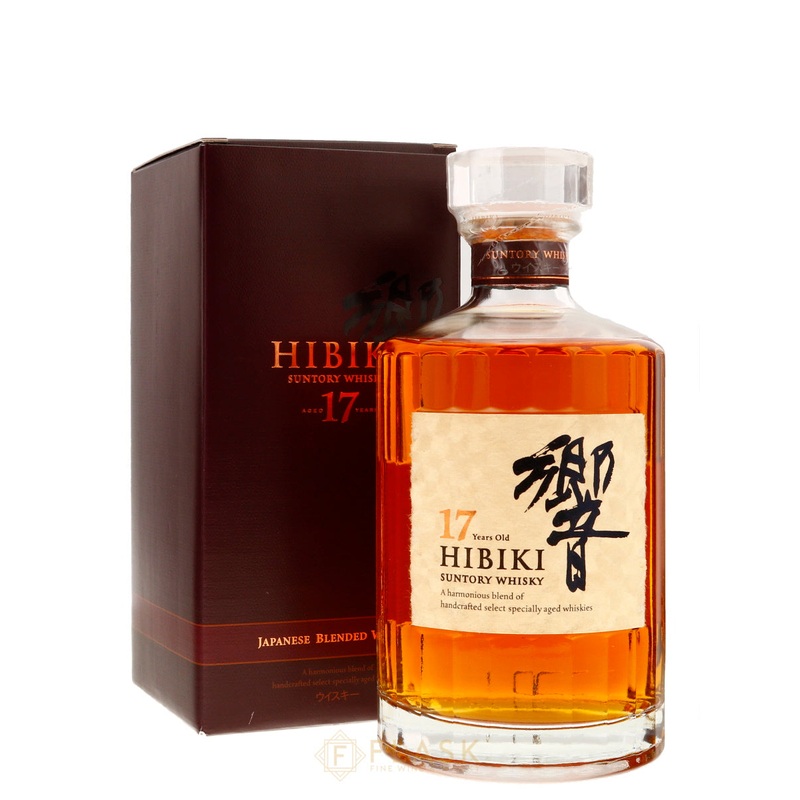 Hibiki 17 Year Old Japanese Whisky Old Matte Box 70cl