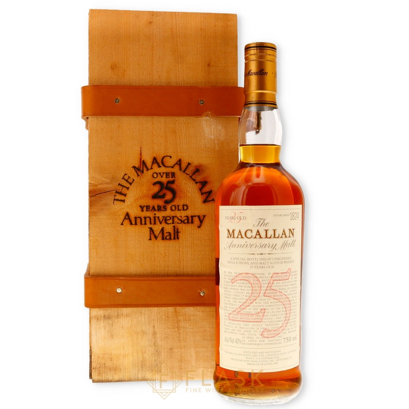 Macallan 25 Year Old Anniversary Malt Premiere Wine Merchants 1980s