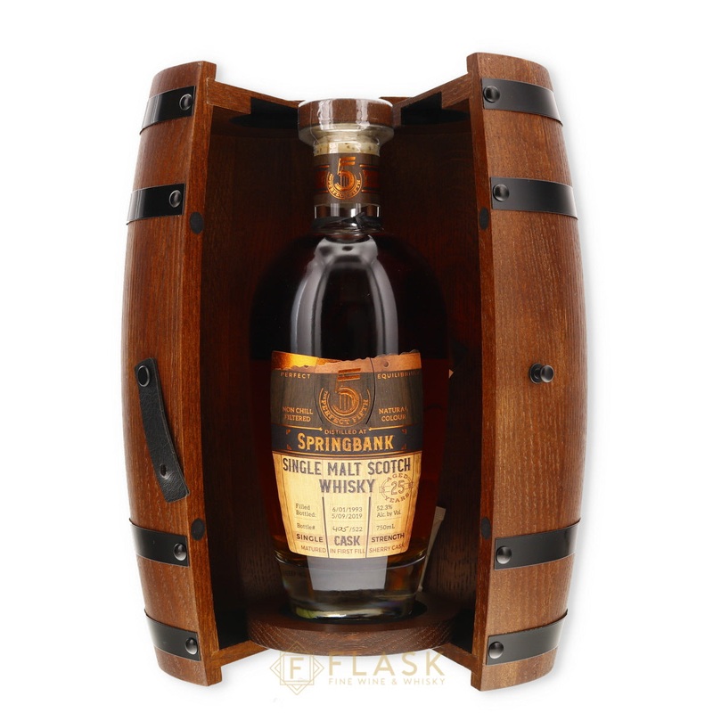 Springbank 1993 25 Year Old The Perfect Fifth First Fill Sherry Butt No. 315 Cask Strength Single Malt