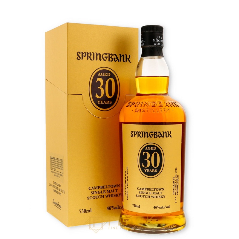 Springbank 30 Year Old Single Malt Scotch Whisky 2022 Release 750ml
