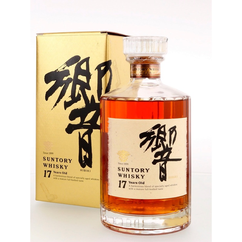 Suntory Hibiki 17 Year Old Gold Box Edition Japanese Whisky