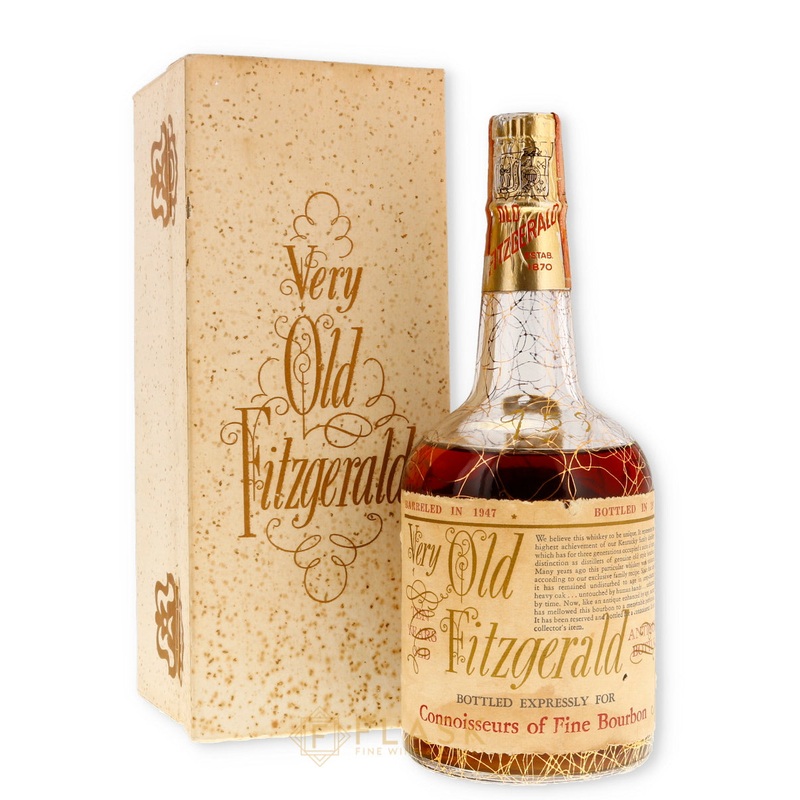 Very Old Fitzgerald 1947 10 Year Old Bourbon Bottled in Bond 100 Proof / Stitzel-Weller [Gift Box]