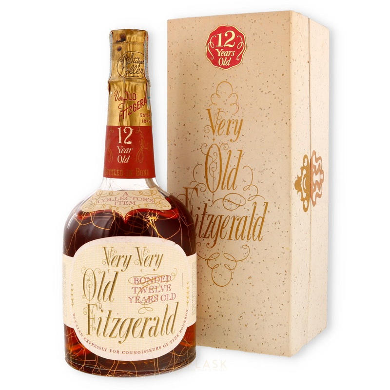 Very Very Old Fitzgerald 1956 12 Year Old Bourbon Bottled in Bond 86 Proof With Gift Box / Stitzel-Weller