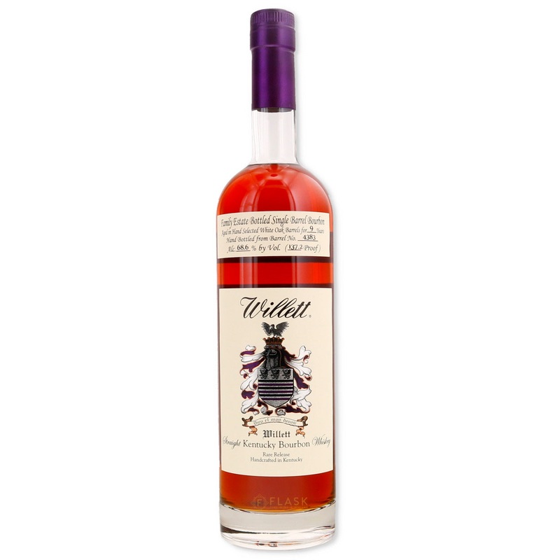 Willett Family Estate Single Barrel Bourbon 9 Year #4383 137.2 Proof