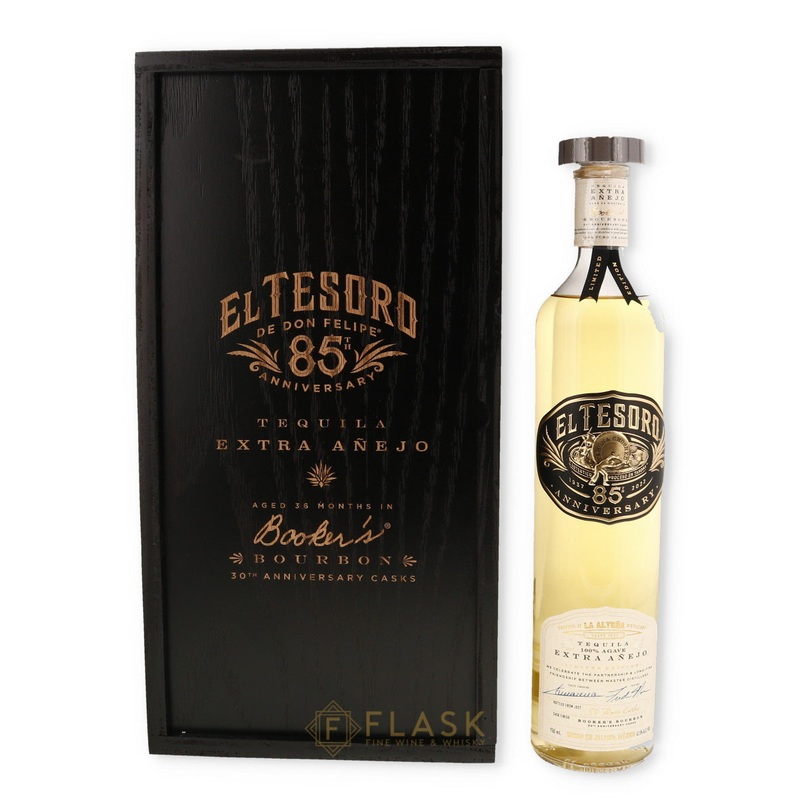 El Tesoro de Don Felipe 85th Anniversario Tequila Extra Anejo