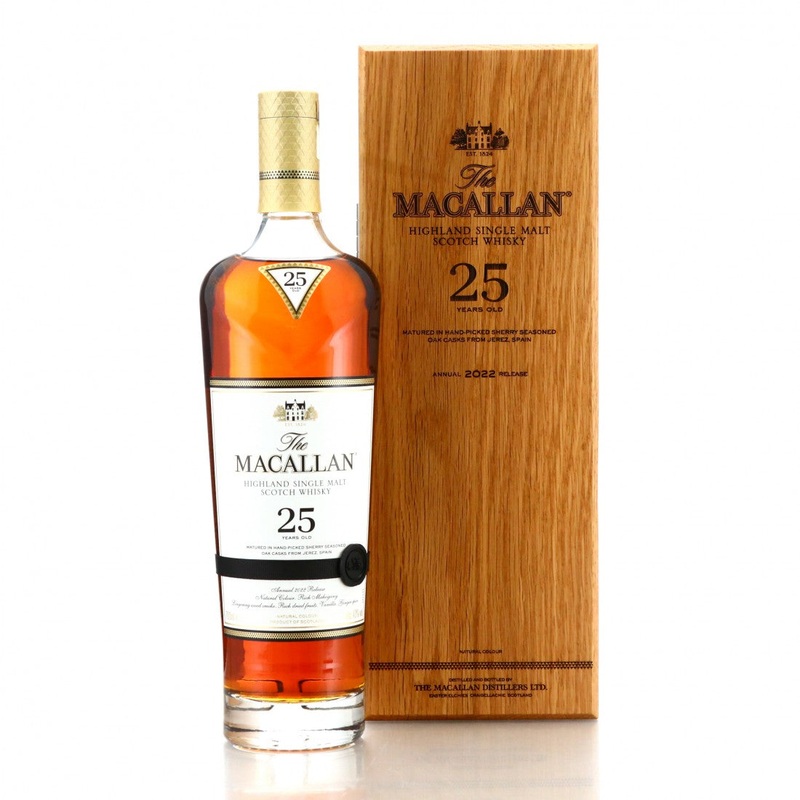 Macallan 25 Year Old Sherry Oak 2024 Release