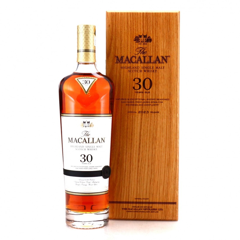 Macallan 30 Year Old Sherry Oak 2023 Release