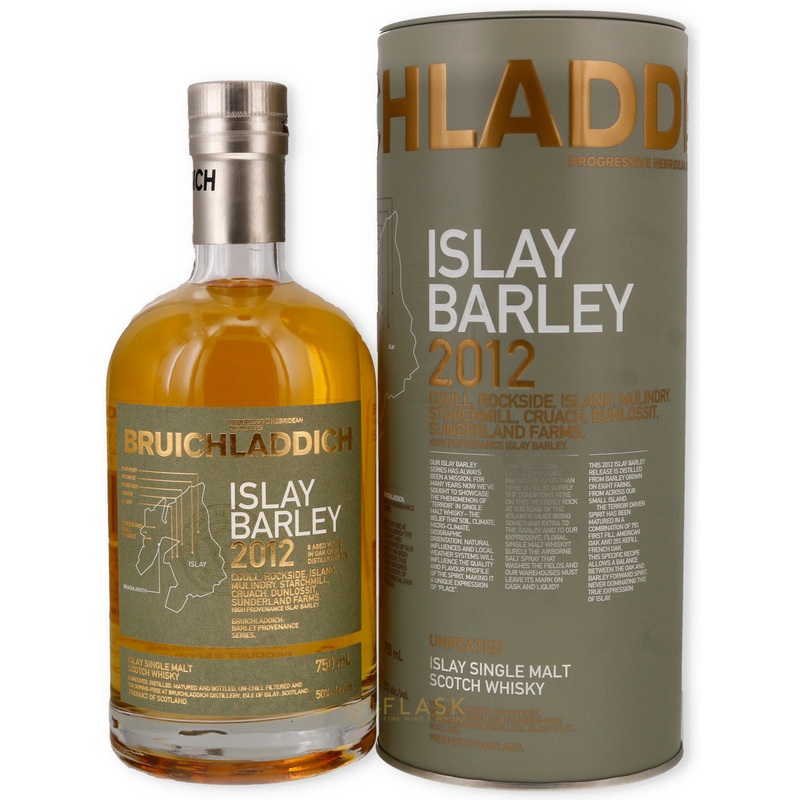 Bruichladdich Islay Barley Single Malt Scotch Whisky 2012