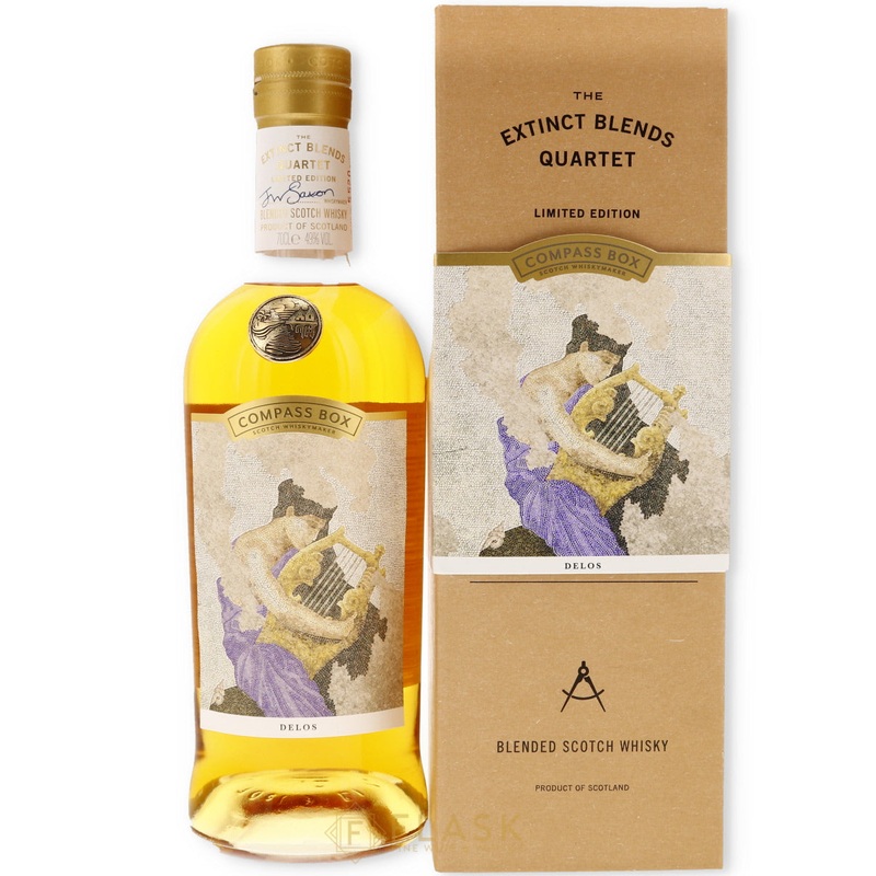 Compass Box Delos The Extinct Blends Quartet Limited Edition Blended Scotch Whisky
