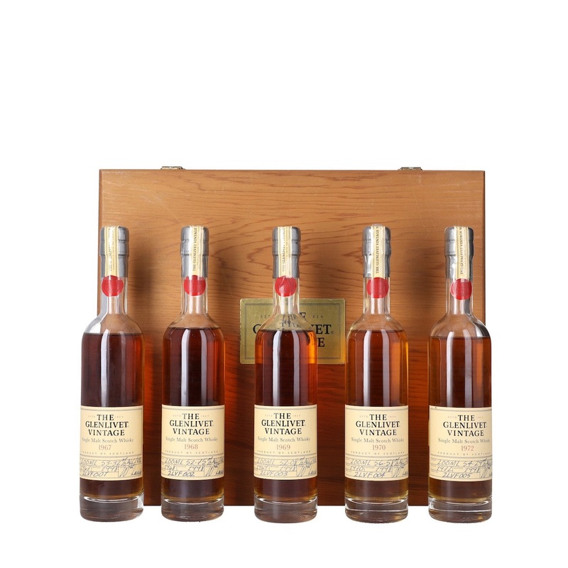 Glenlivet Vintage Collection 1967 – 1972 (5 x 200ml)