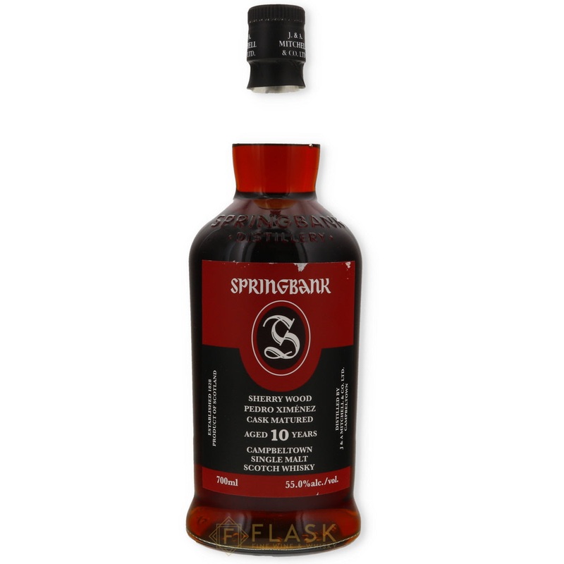 Springbank Pedro Ximenez Sherry Cask Matured 10 Year Old Single Malt
