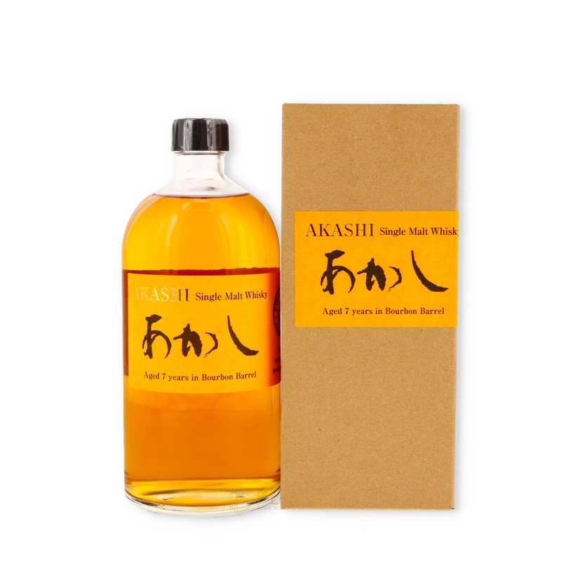 Akashi Aged 7 Years in Bourbon Barrel Single Malt Whisky