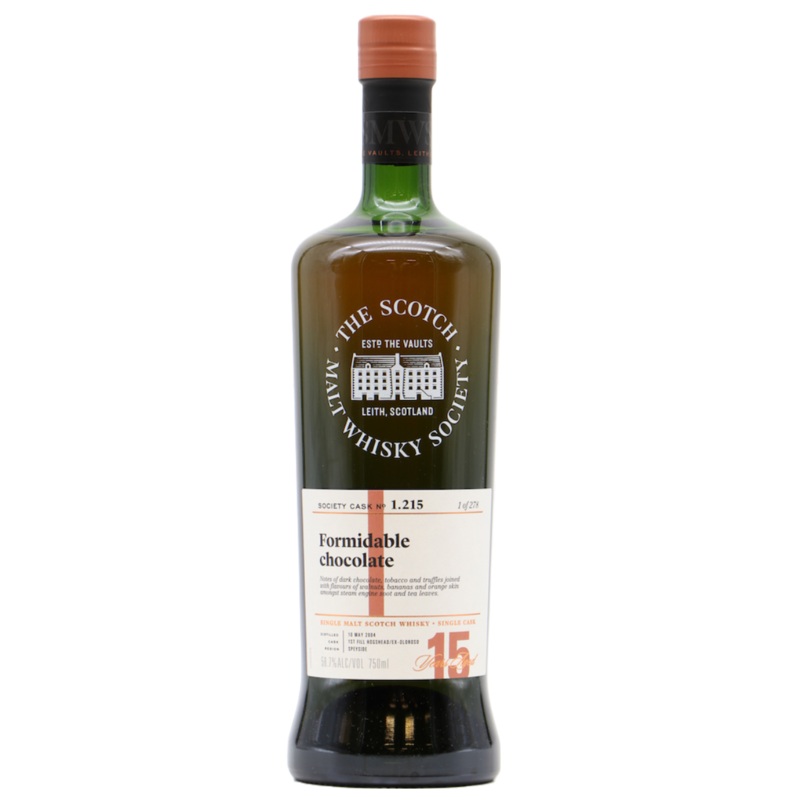 Glenfarclas 2004 15 Year Old SMWS 1.215 Formidable Chocolate 58.7%