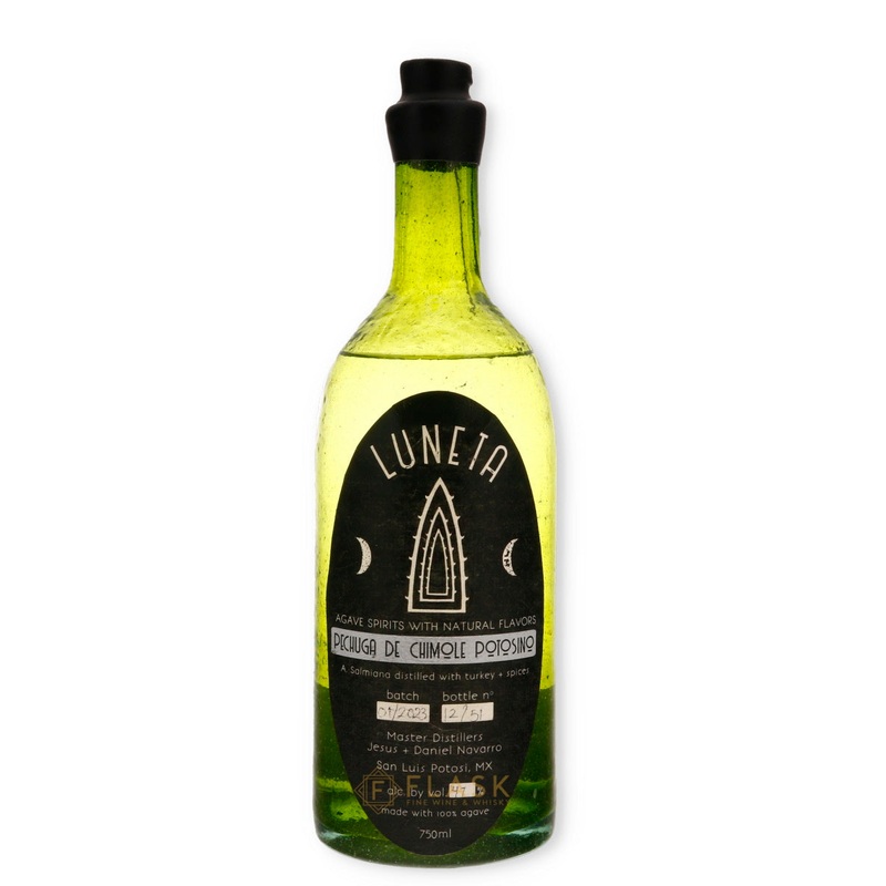 Luneta Small Batch Agave Spirits Pechuga de Chimole Potosino 750ml 94 proof